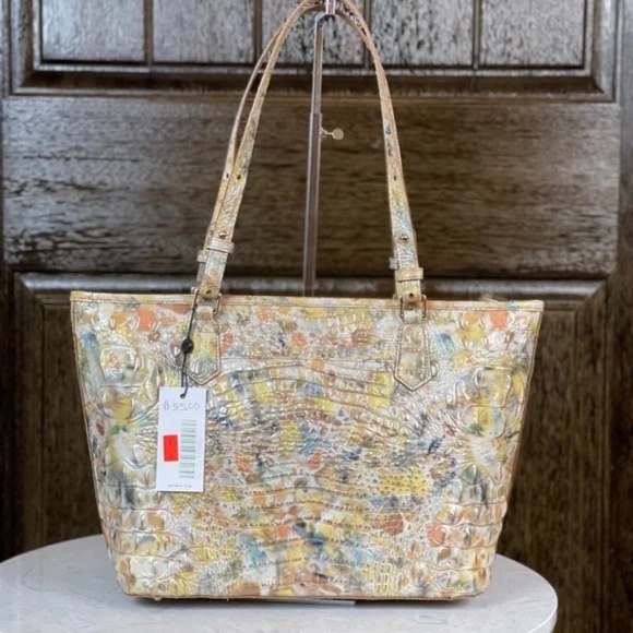 Brahmin Poppy Seed Melbourne Medium Asher NWT Handbag - Picture 2 of 6